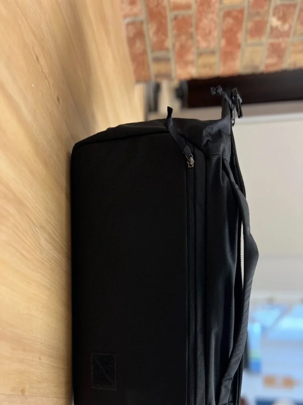 Evergoods Transit Duffel TD25 solution black 840D nylon duffle travel bag